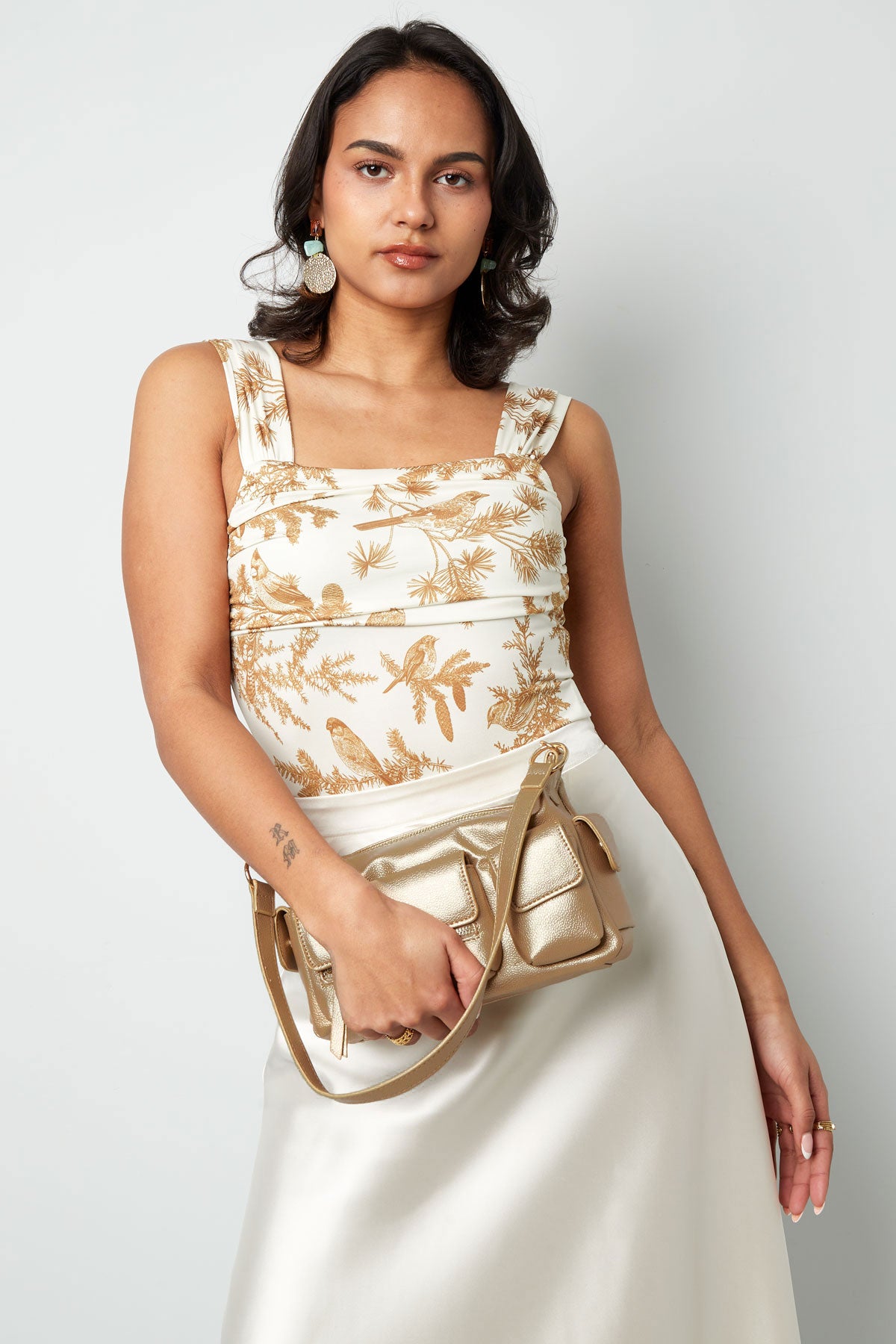 Statement tas met vakjes