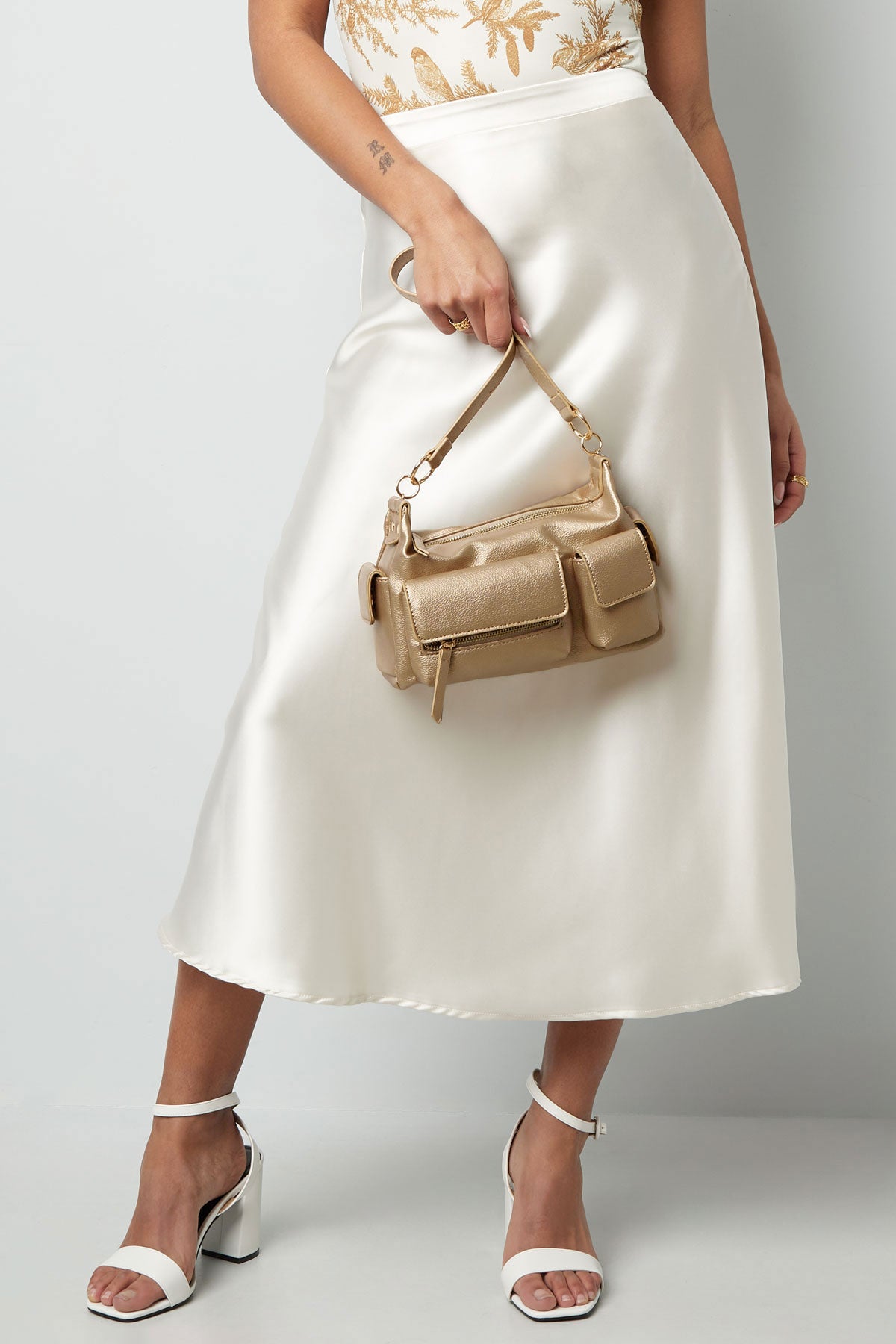 Statement tas met vakjes