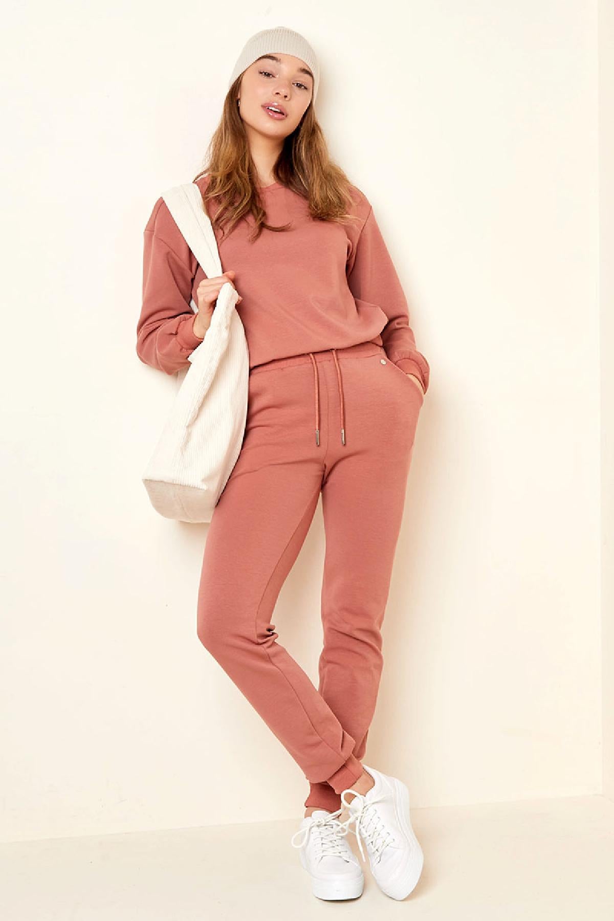 Comy broek loungewear Oranje S