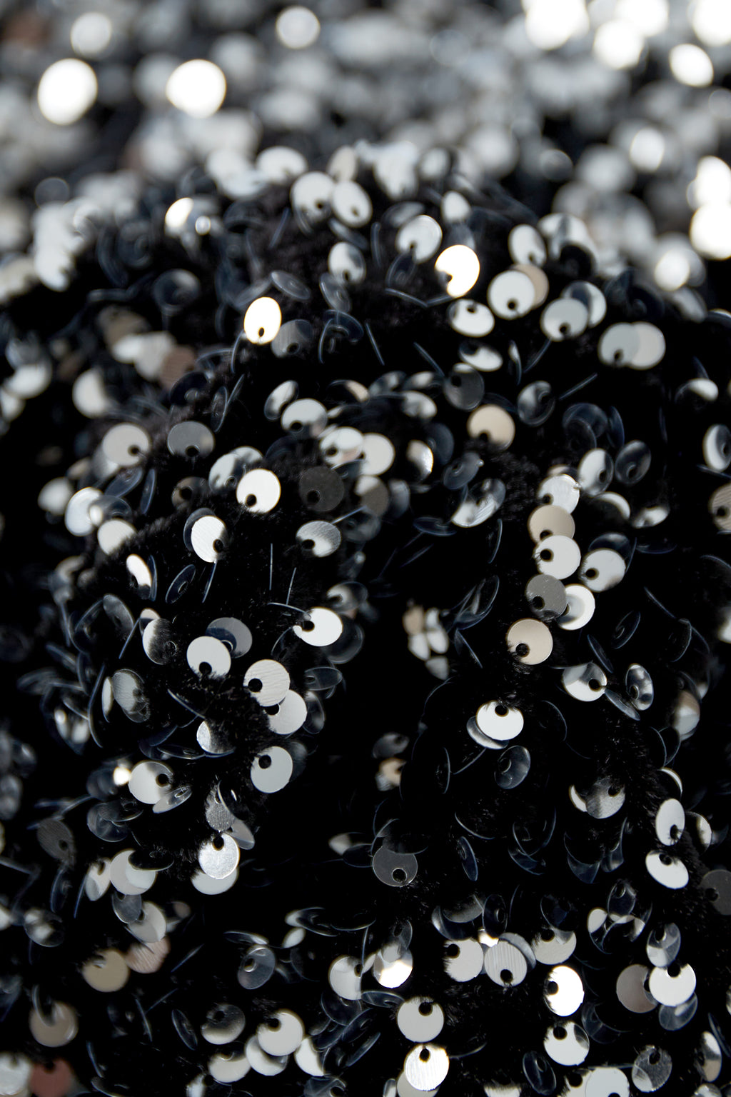 Glitter one shoulder top