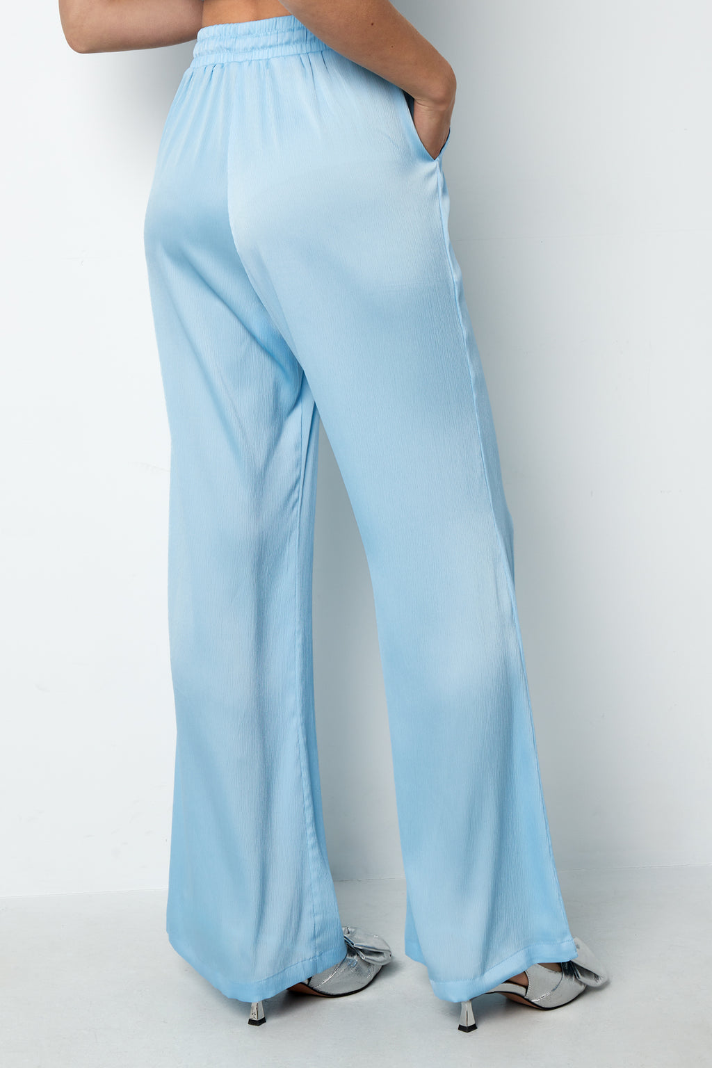 Rechte broek Zomerbries - Groen