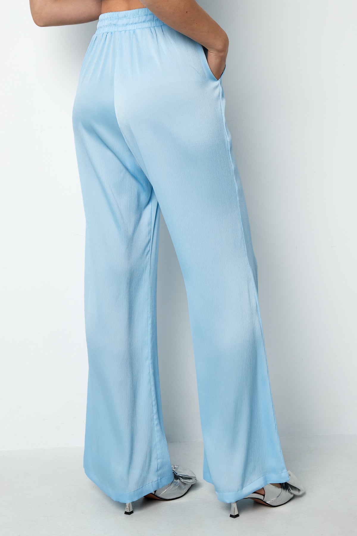 Rechte broek Zomerbries - Groen