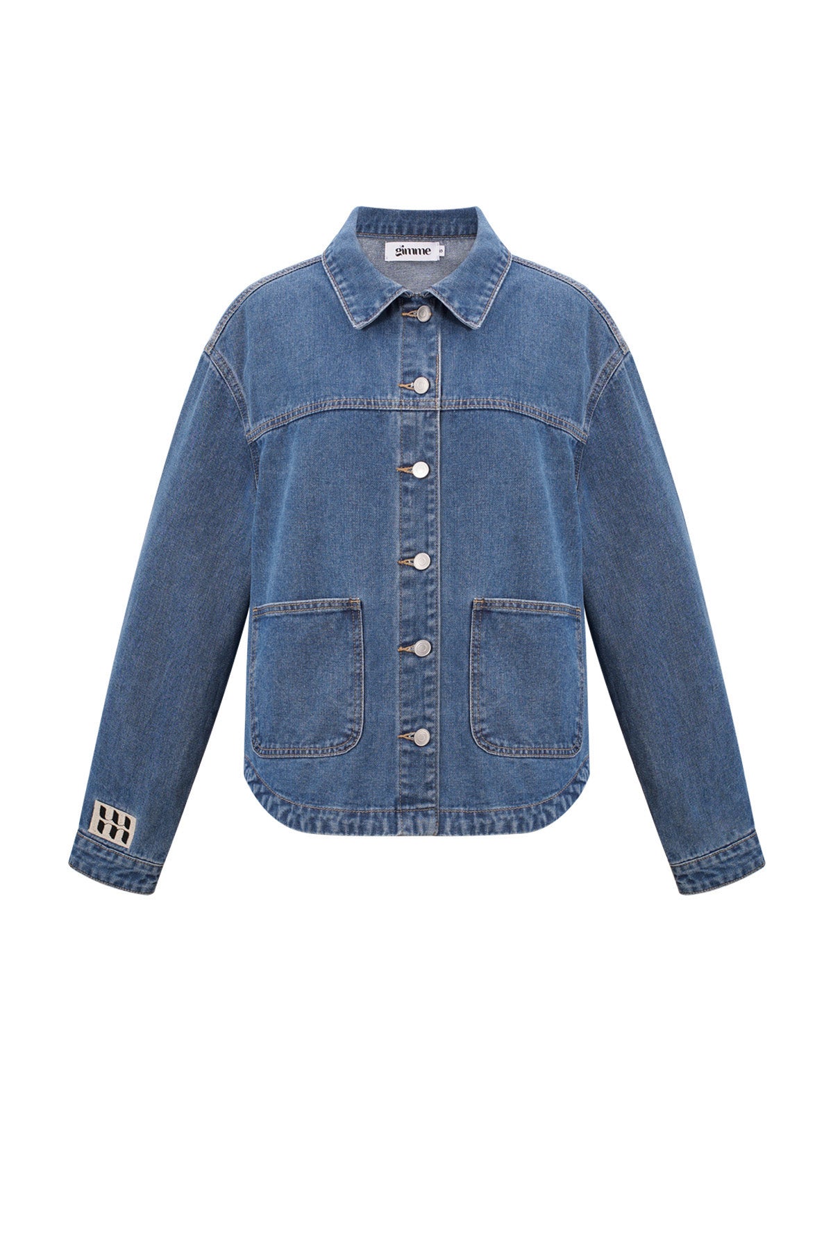 Gimme denim blouse
