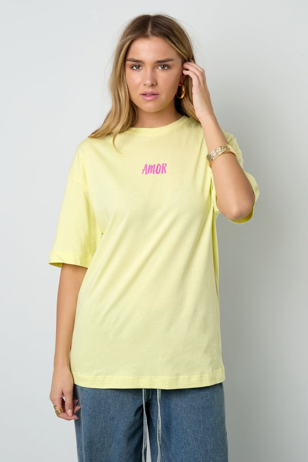 Amor por el mar oversized t-shirt
