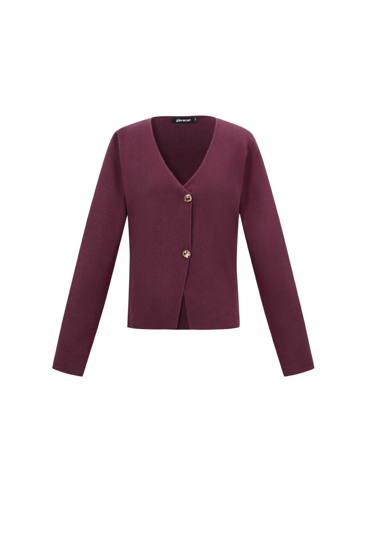 Een symmetrische cardigan