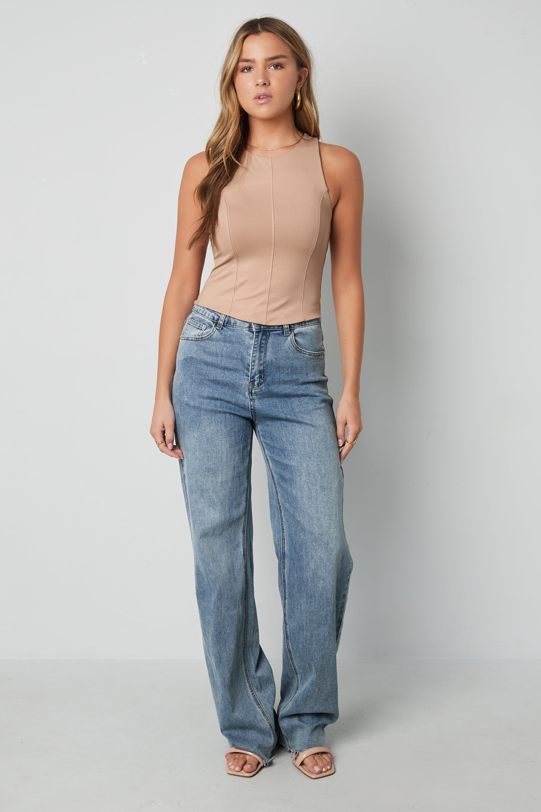 Sportieve mouwloze top basic